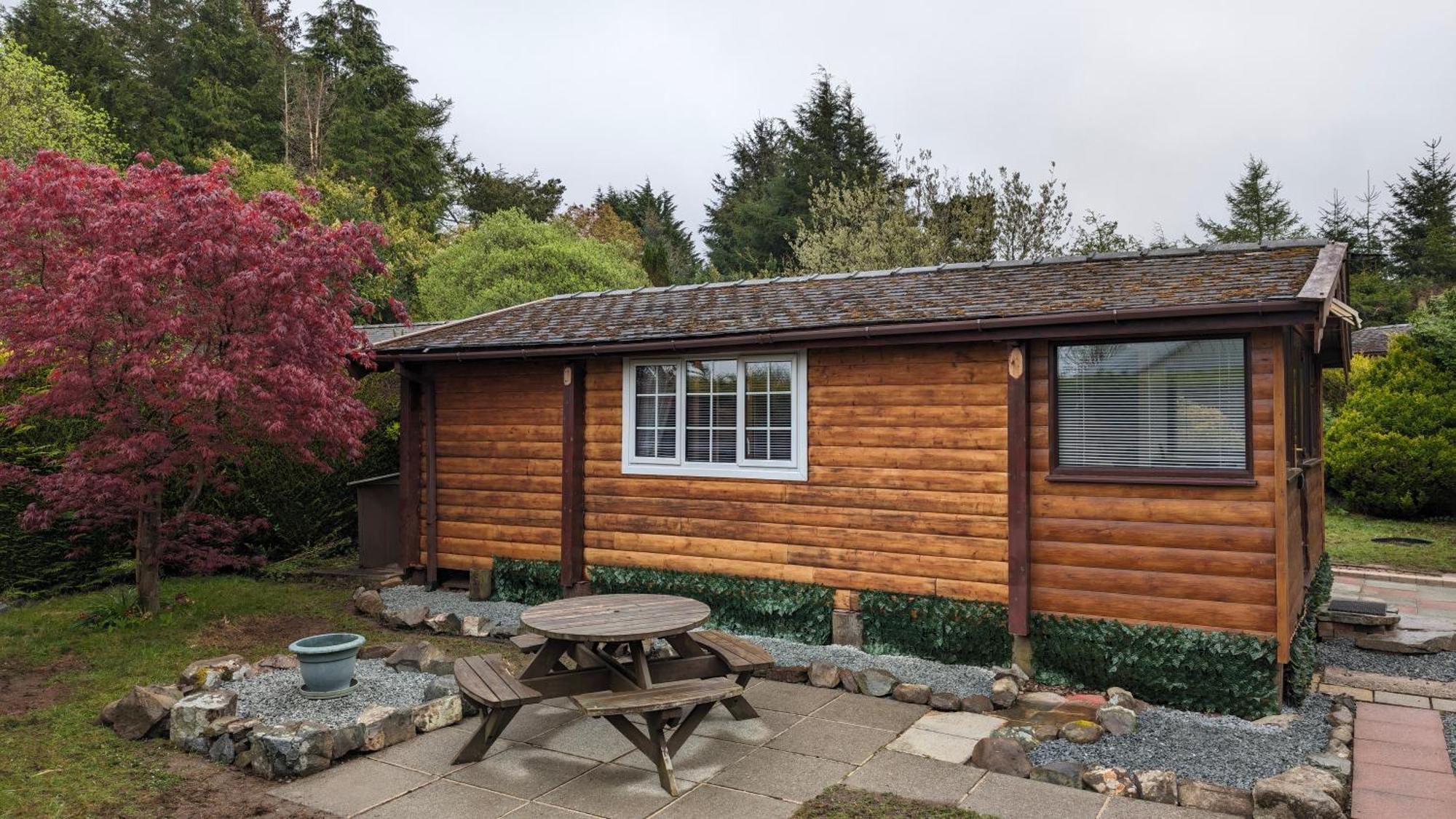 Вилла Snowdonia Log Cabin 2 Trawsfynydd Экстерьер фото